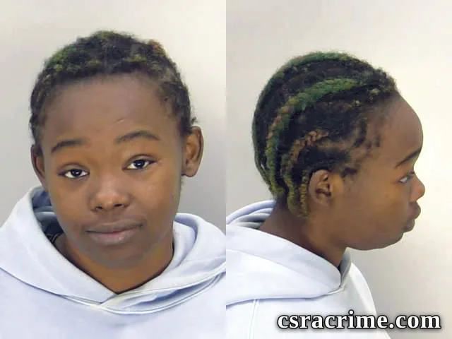 Aaliyah Hankerson booking photo