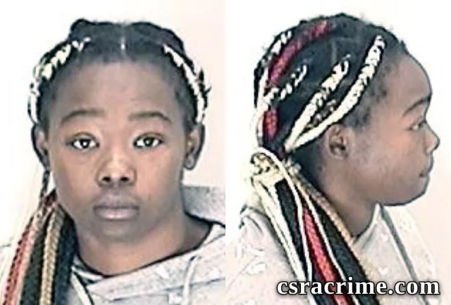 Aaliyah Hankerson booking photo