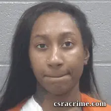 Aaliyah Keith booking photo