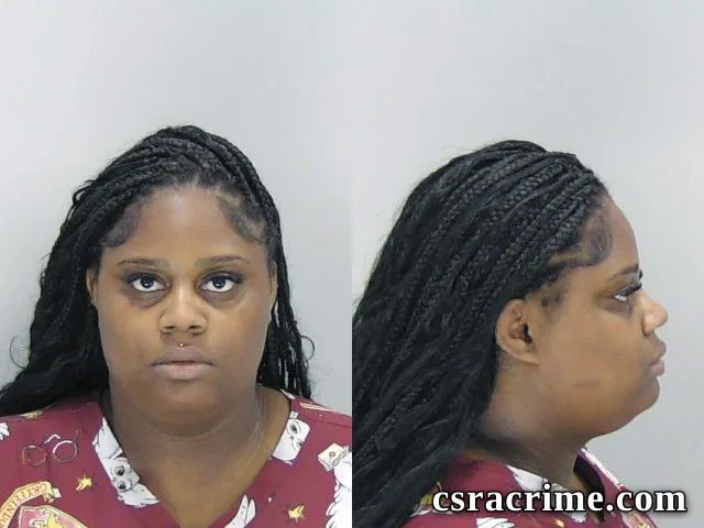 Aaniyah Brown booking photo