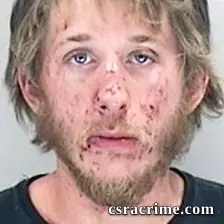 Aaron Hodges booking photo