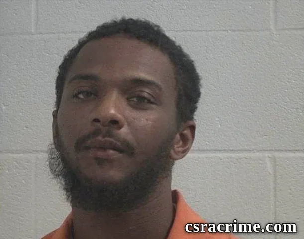 Aaron James Hall booking photo