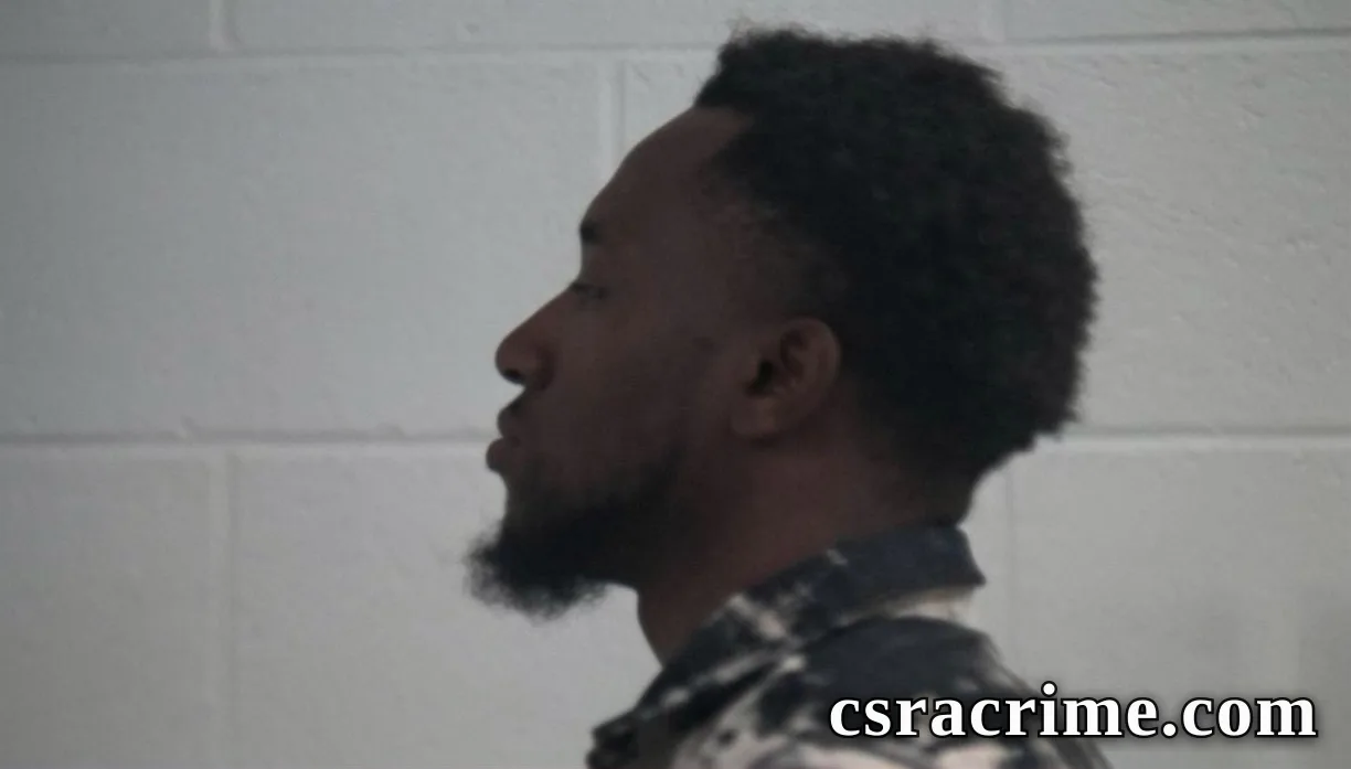 Aaron Shrerrod Lane booking photo
