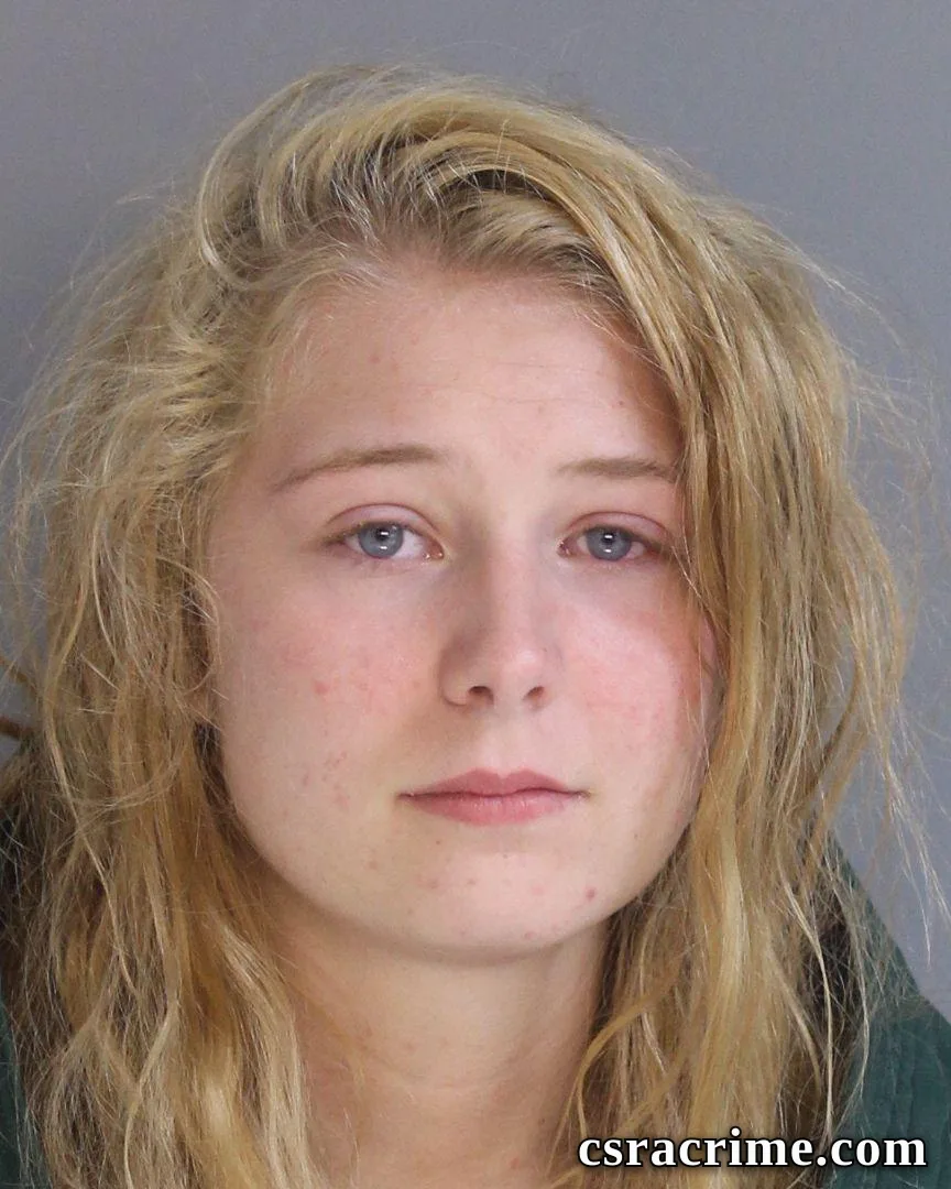 Abigail Cullipher booking photo