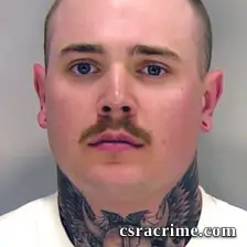 Adam Hewett booking photo