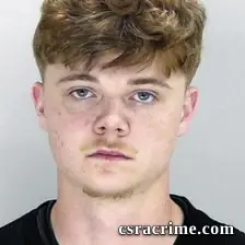 Aden Evans booking photo