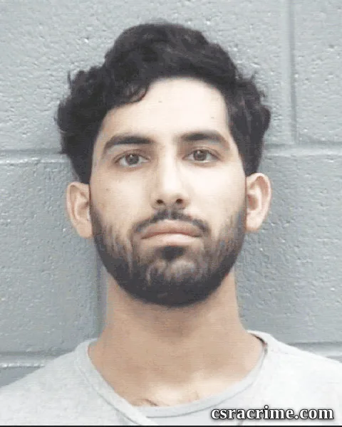 Ahmadsha Alizada booking photo