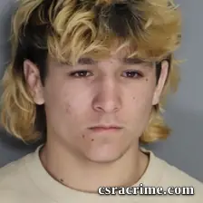 Aiden Vasquez booking photo
