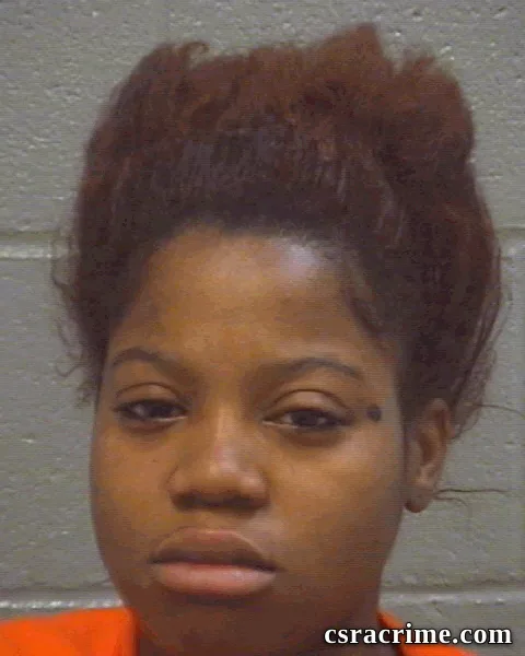 Aisha Seegars booking photo