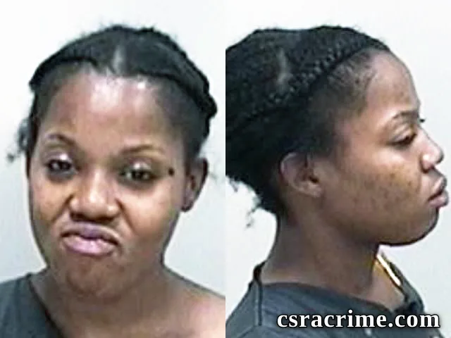 Aisha Seegars booking photo