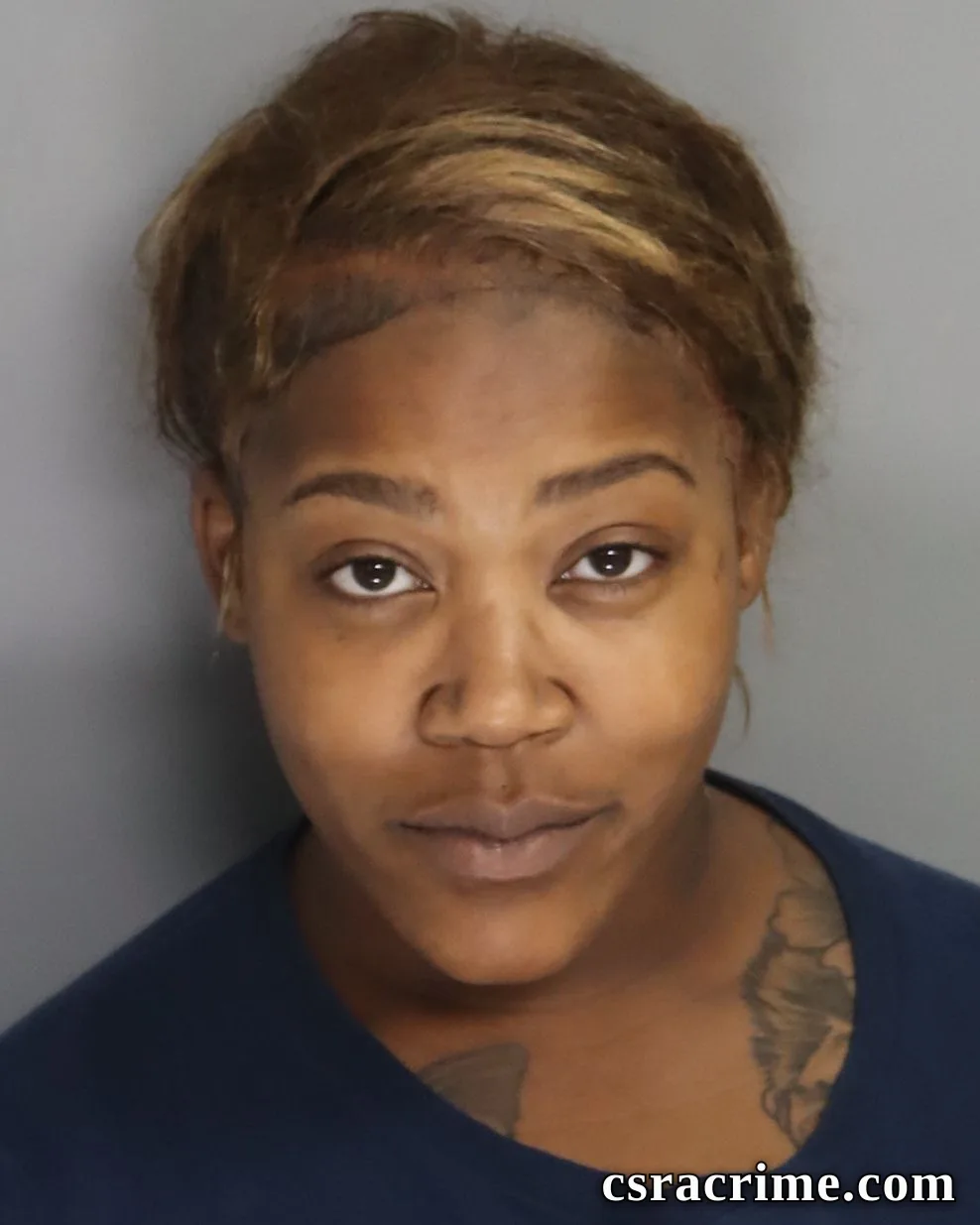 Aja Dunbar booking photo