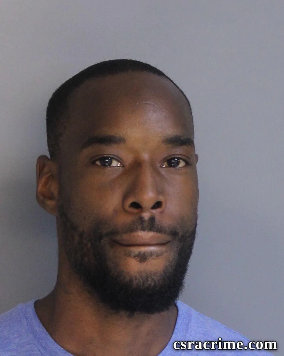 Akeem Jean booking photo