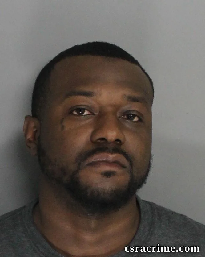 Akeem O'Neal booking photo