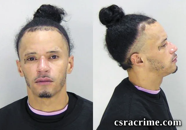 Albert Goff JR booking photo