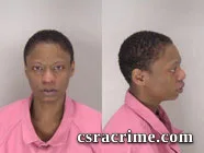 Alexis Holmes booking photo
