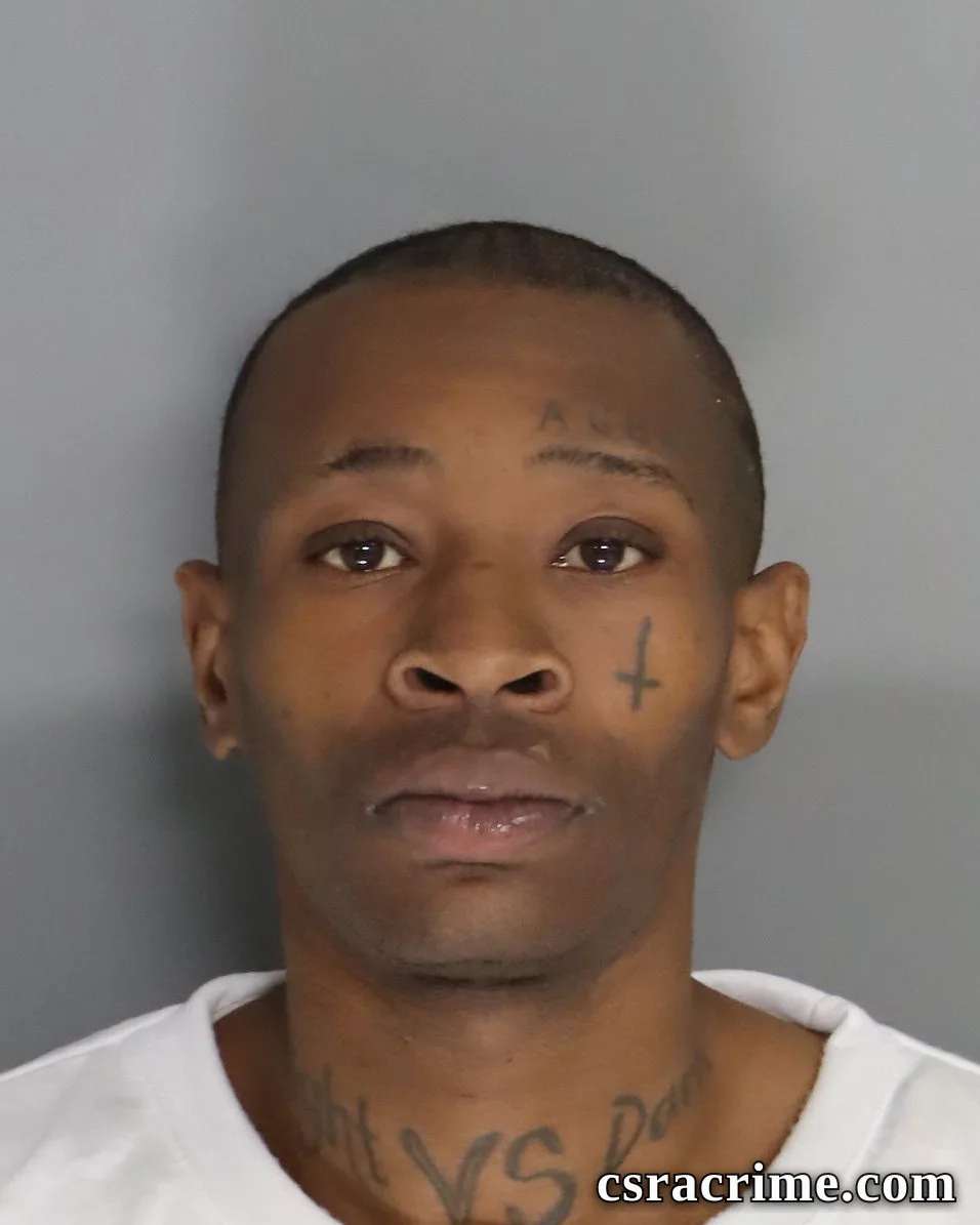 Alfonzo Walker booking photo