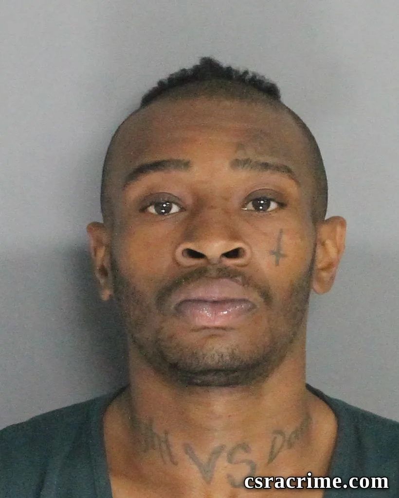 Alfonzo Walker JR booking photo