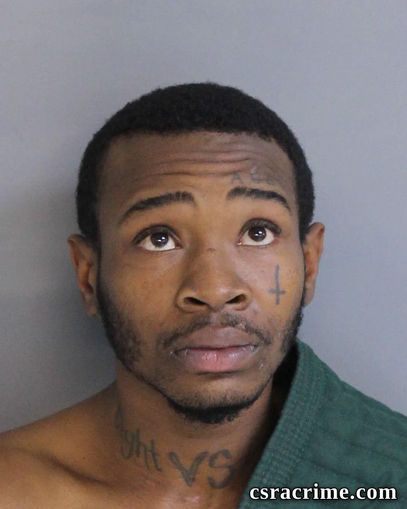 Alfonzo Walker JR booking photo