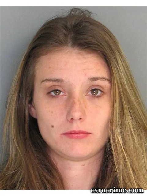 Alicia Duplisea booking photo