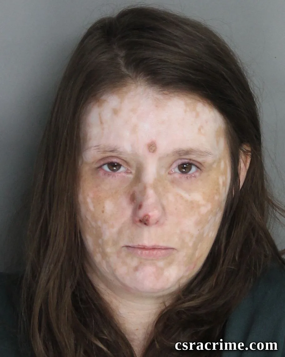 Alicia Duplisea booking photo