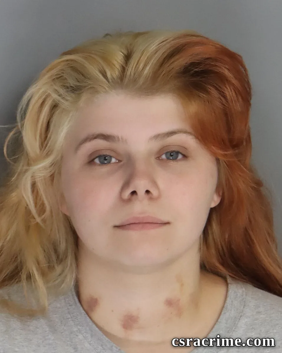 Allison O'Rangers booking photo