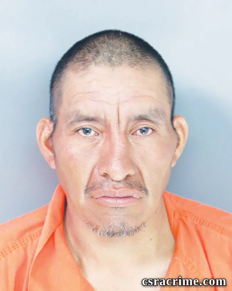 Alvaro Sanchez Gomez booking photo