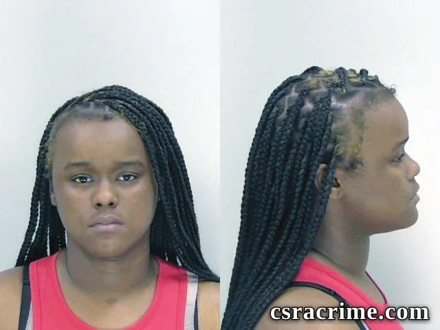 Alyasisa Crawford booking photo