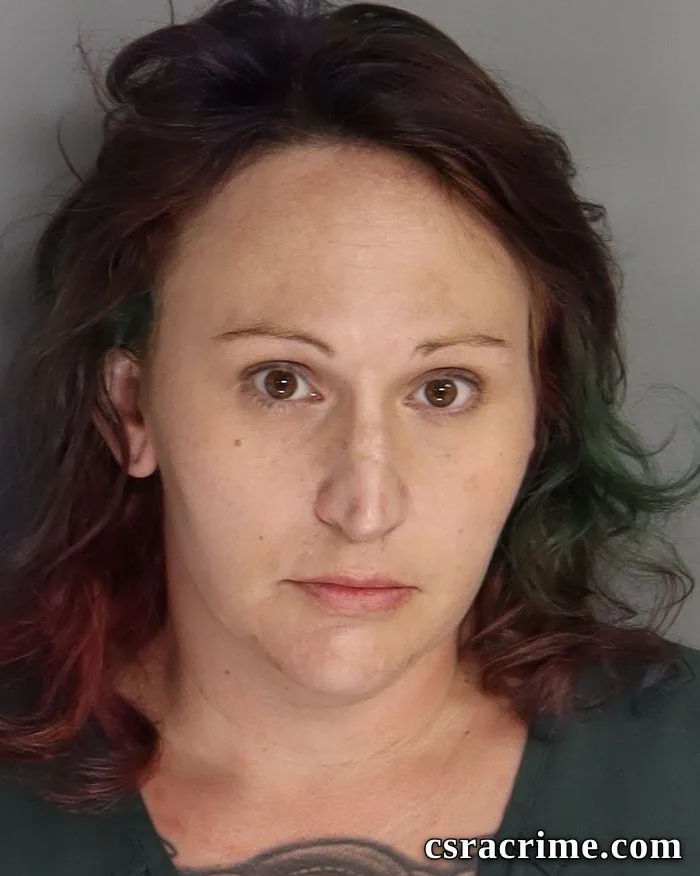 Amanda Shirley booking photo