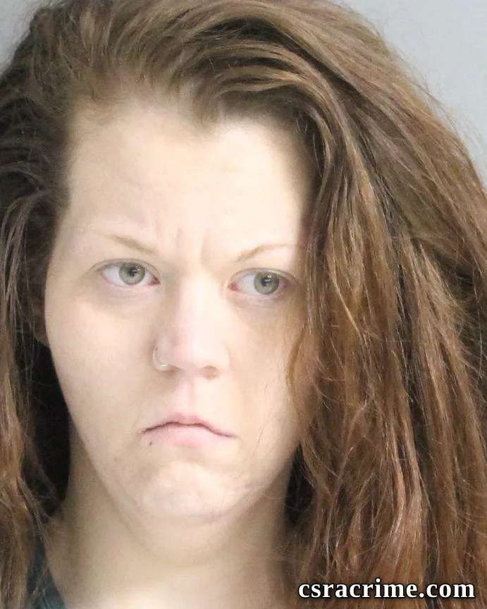 Amber Hall booking photo