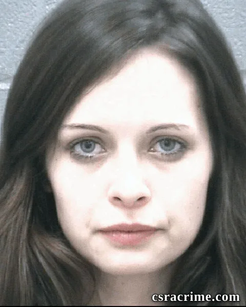 Amber Hubert booking photo