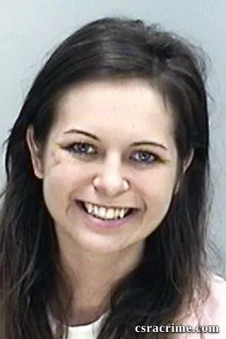 Amber Hubert booking photo