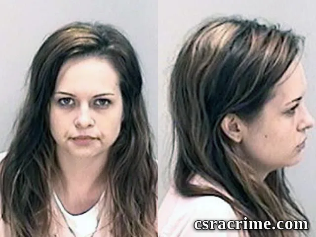 Amber Hubert booking photo
