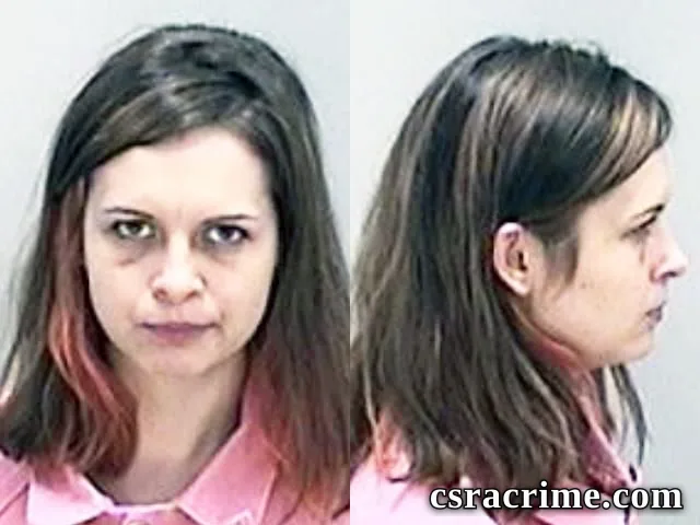 Amber Hubert booking photo