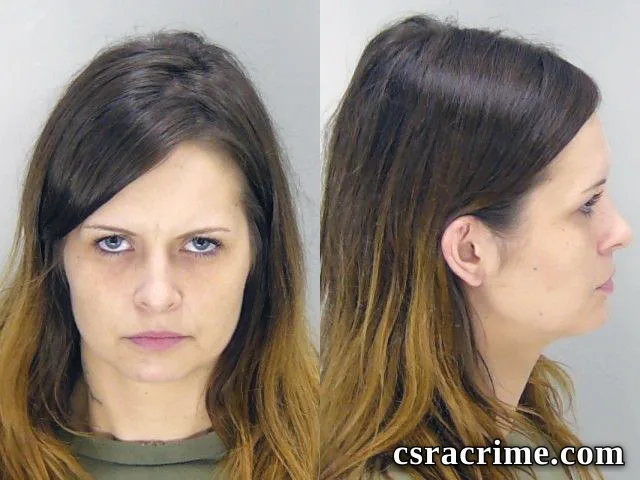 Amber Hubert booking photo