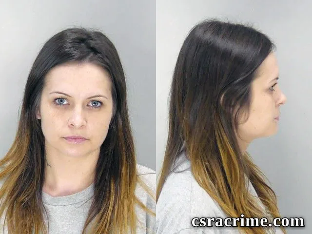 Amber Hubert booking photo