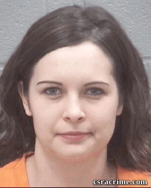 Amber Hubert booking photo