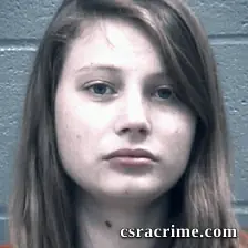 Amelia Humphrey booking photo