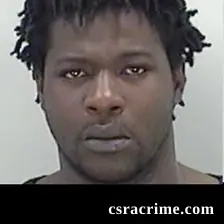 Amos Jones JR booking photo