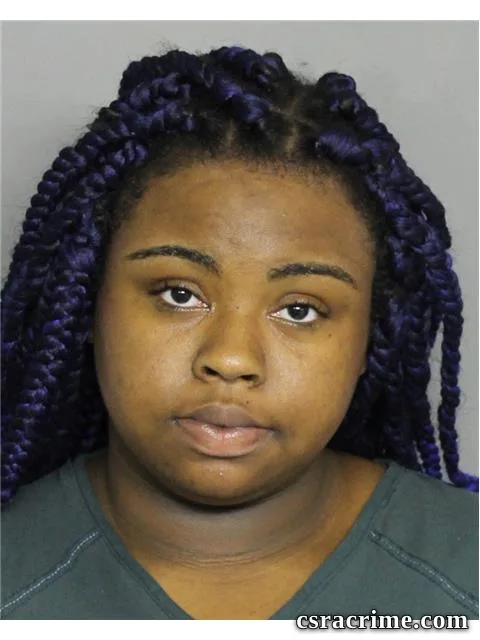 Andriona Dunbar booking photo