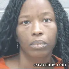 Angel Paige booking photo