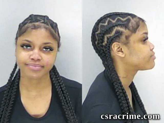 Angel Smalls booking photo