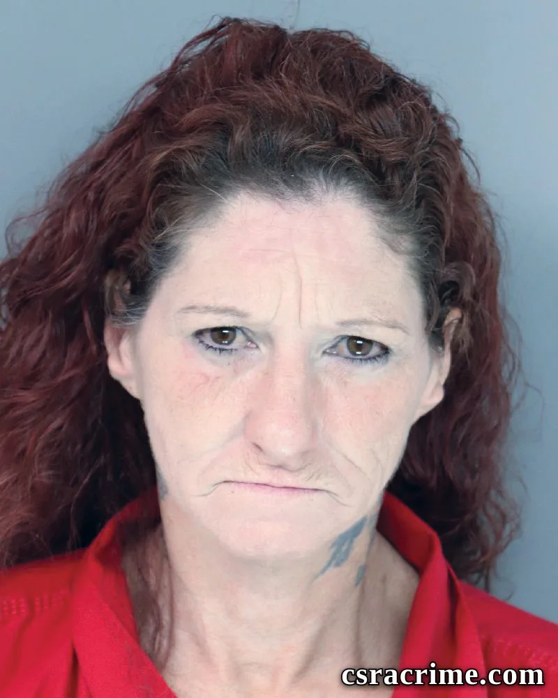 Angela Coe booking photo