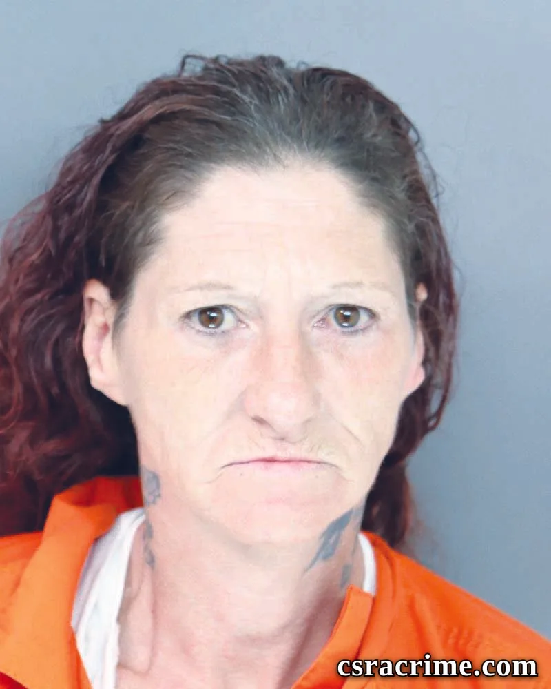 Angela Coe booking photo