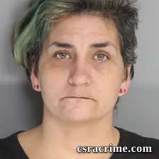Angela Delbovo booking photo