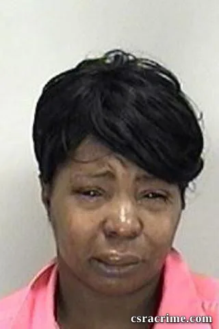 Angela Eckford booking photo