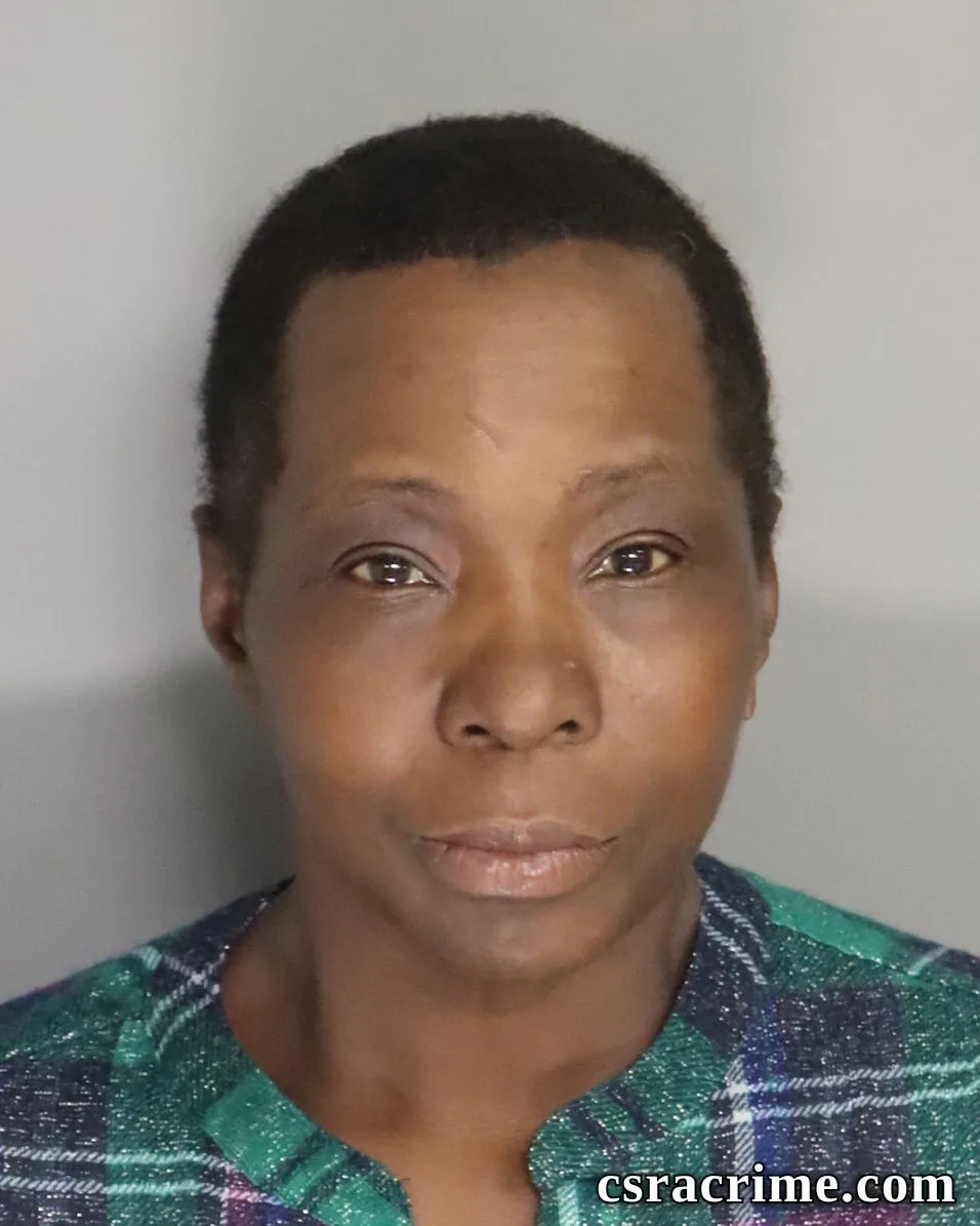 Angela Eckford booking photo