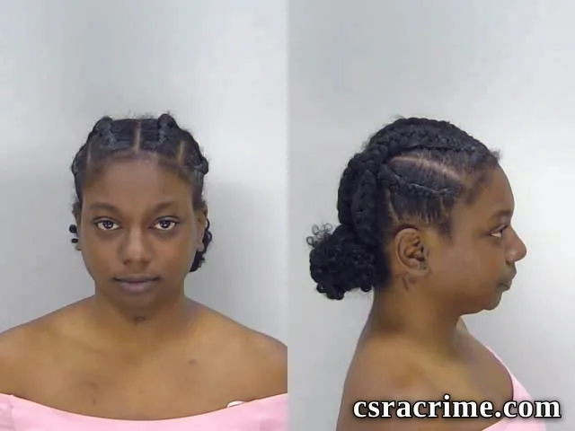 Angela Harris booking photo