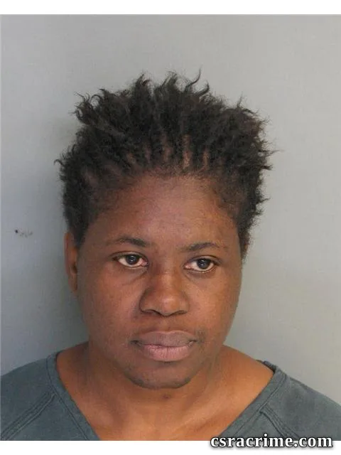 Angela Harris booking photo