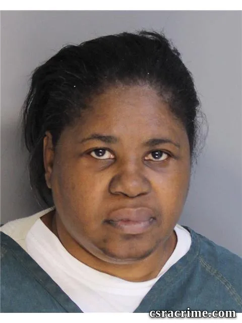 Angela Harris booking photo