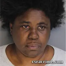 Angela Harris booking photo